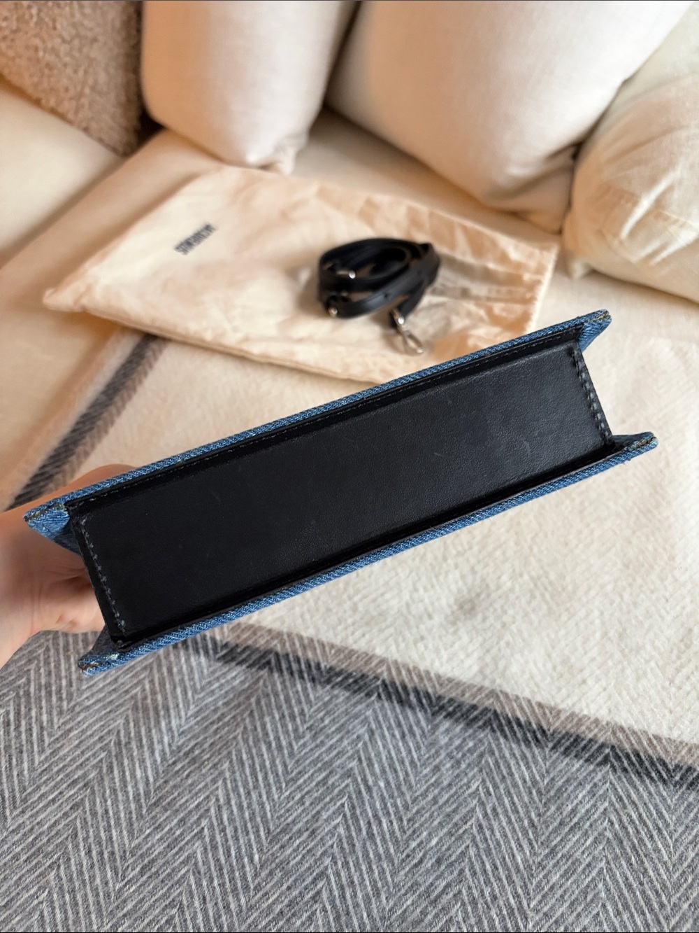 Jacquemus Le Chiquito Long denim bag - Picture 4 of 12